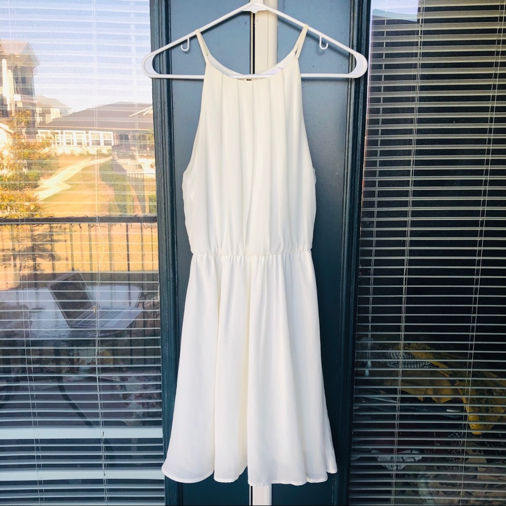 White dress